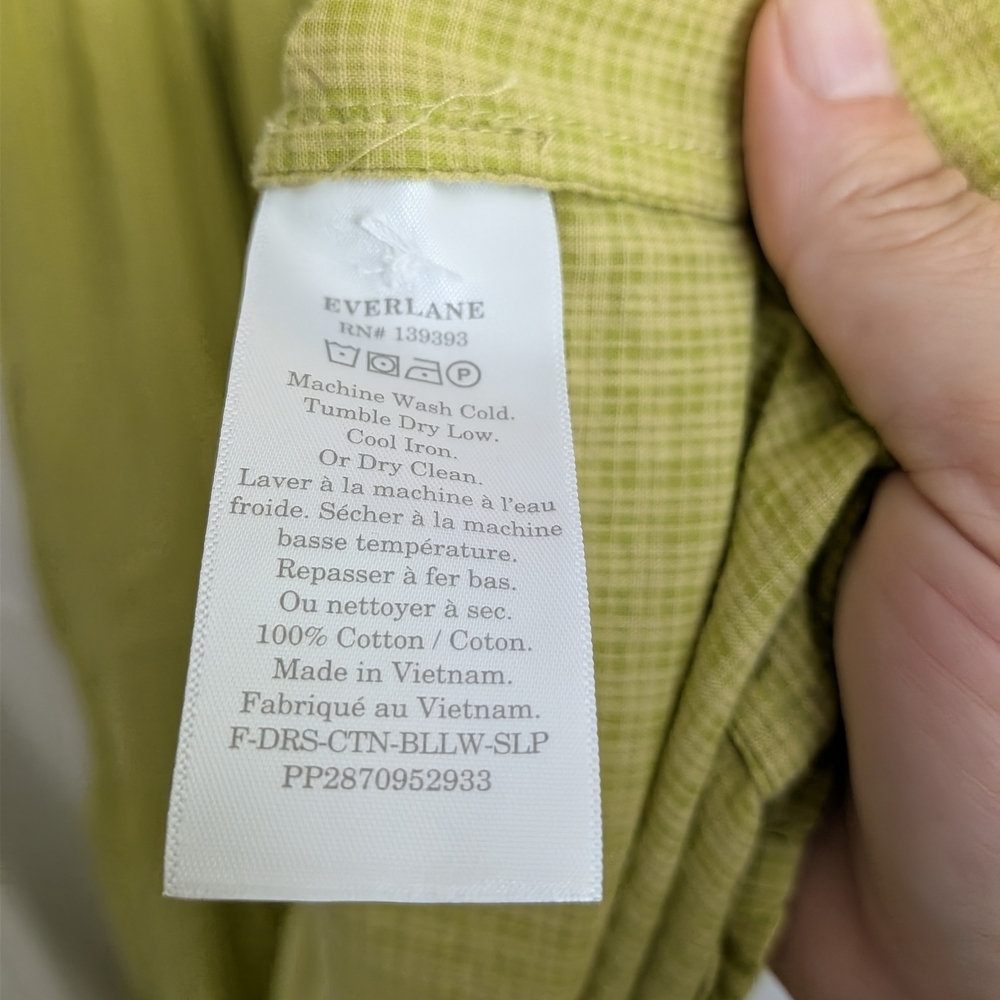 Everlane Billow Tiered Maxi Dress Size XS Oversized - Picture 4 of 6